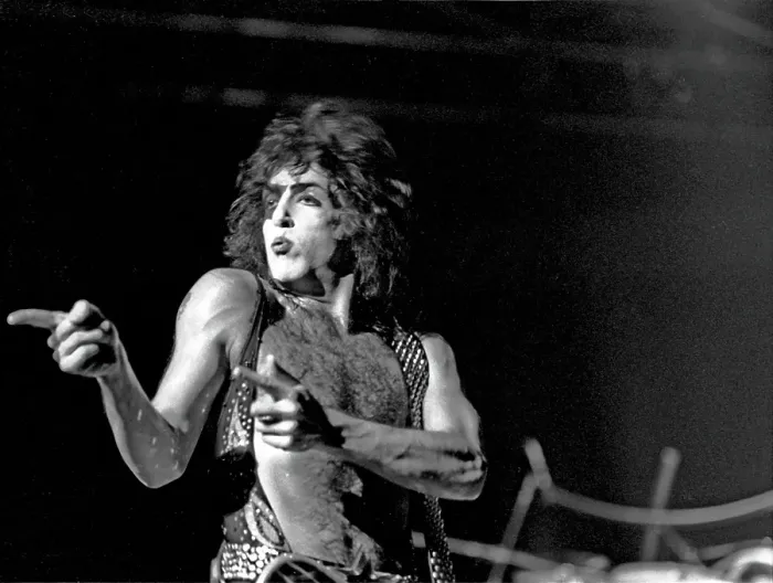 Framed Print : Kiss Performing Framed Print : Kiss Performing