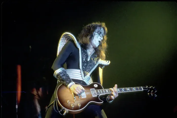 Framed Print : Kiss Performing Framed Print : Kiss Performing
