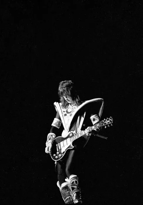 Framed Print : Kiss Performing Framed Print : Kiss Performing