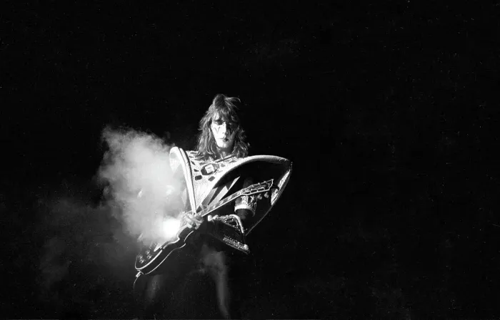 Framed Print : Kiss Performing Framed Print : Kiss Performing