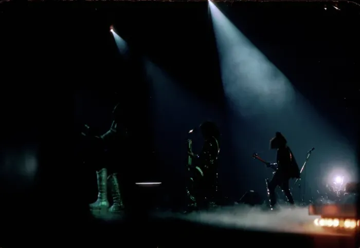 Framed Print : Kiss Performing Framed Print : Kiss Performing