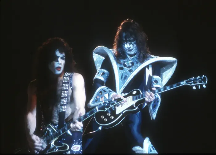 Framed Print : Kiss Performing Framed Print : Kiss Performing