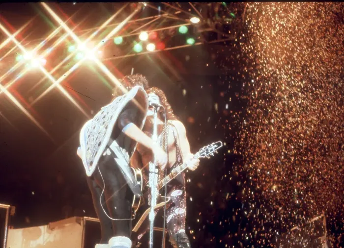 Framed Print : Kiss Performing Framed Print : Kiss Performing
