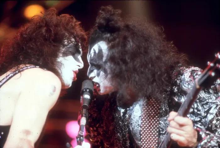 Framed Print : Kiss Performing Framed Print : Kiss Performing