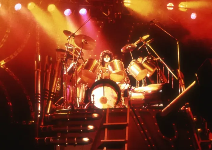 Framed Print : Kiss Performing Framed Print : Kiss Performing