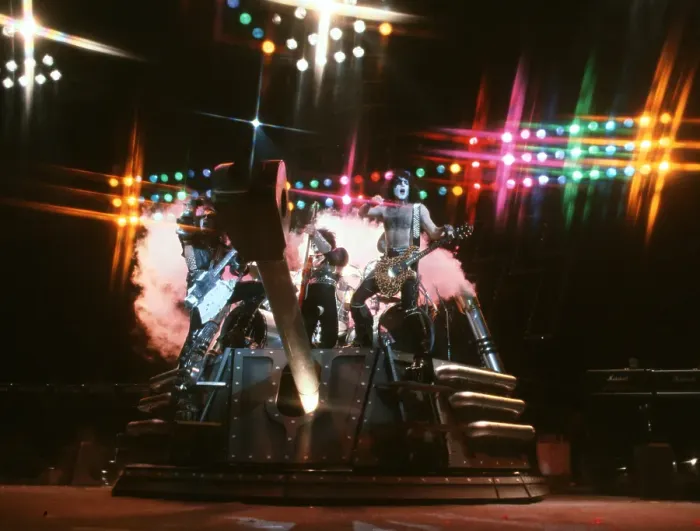 Framed Print : Kiss Performing Framed Print : Kiss Performing