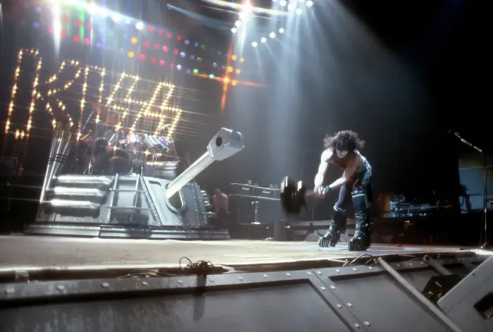 Framed Print : Kiss Performing Framed Print : Kiss Performing
