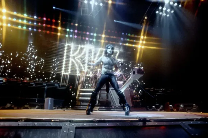 Framed Print : Kiss Performing Framed Print : Kiss Performing