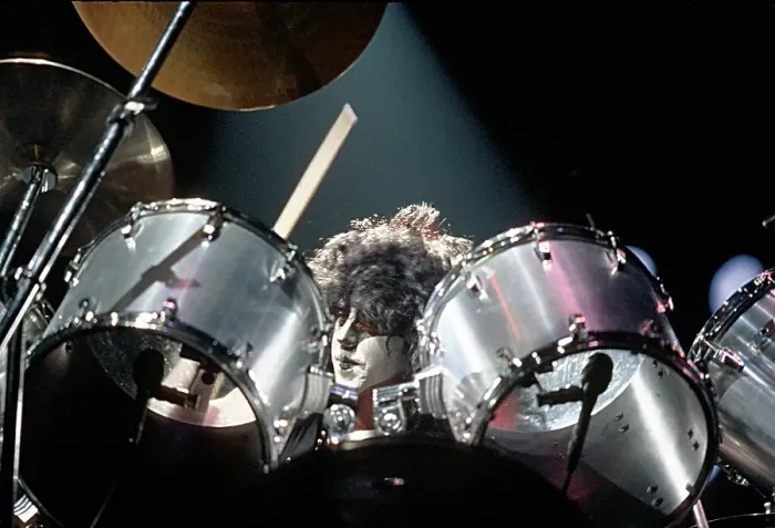 Framed Print : Kiss Performing Framed Print : Kiss Performing