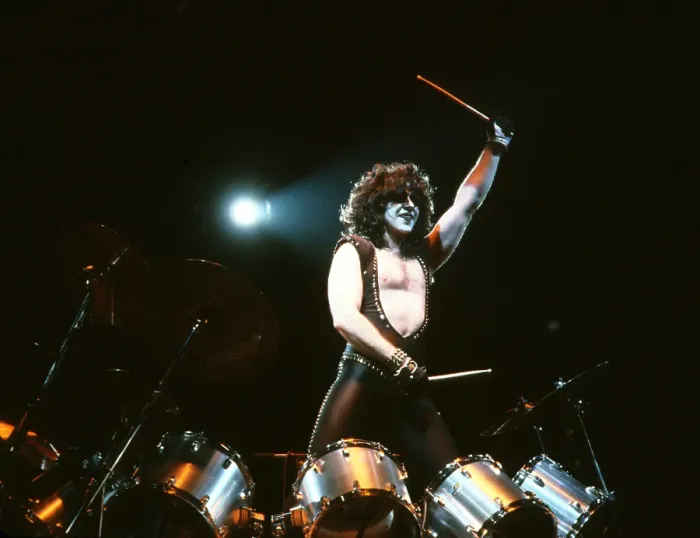 Framed Print : Kiss Performing Framed Print : Kiss Performing