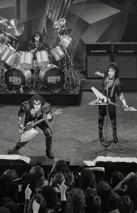 Framed Print : KISS Performing at Studio 54