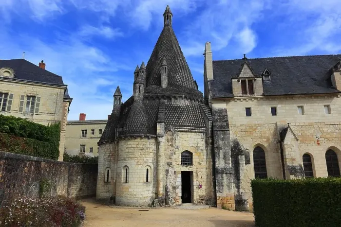 Framed Print : Kitchen building, Fontevraud-lAbbaye, Maine-et-Loire, Abbaye Royale de Fontevraud, a royal abbey, was a mixed monastery founded around 1100 by Robert of Arbrissel with the collaboration of Hersendis of Champagne. Fontevraud Abbey, also known as Framed Print : Kitchen building, Fontevraud-lAbbaye, Maine-et-Loire, Abbaye Royale de Fontevraud, a royal abbey, was a mixed monastery founded around 1100 by Robert of Arbrissel with the collaboration of Hersendis of Champagne. Fontevraud Abbey, also known as