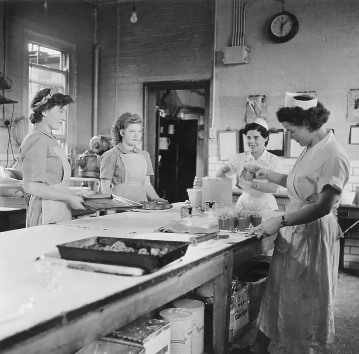 Framed Print : Kitchen Staff Framed Print : Kitchen Staff
