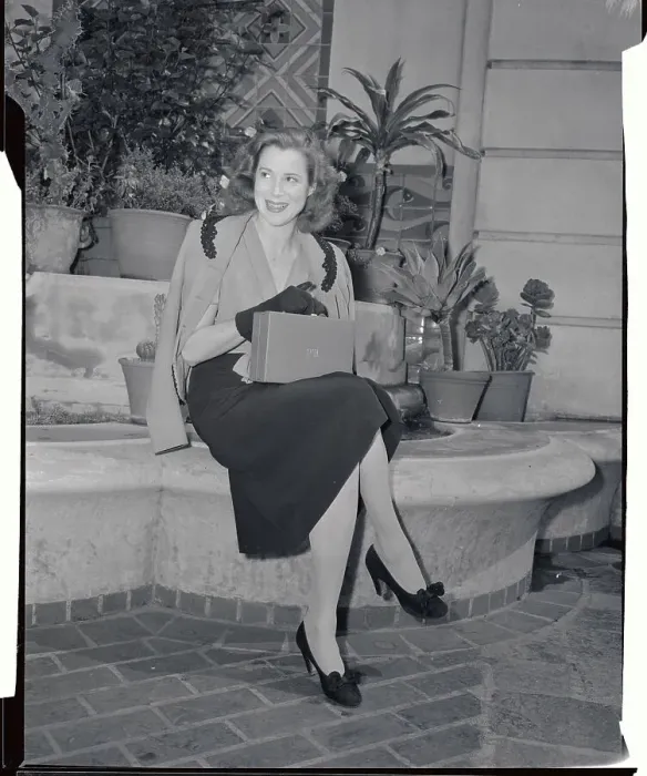 Framed Print : Kitty Carlisle Sitting Framed Print : Kitty Carlisle Sitting