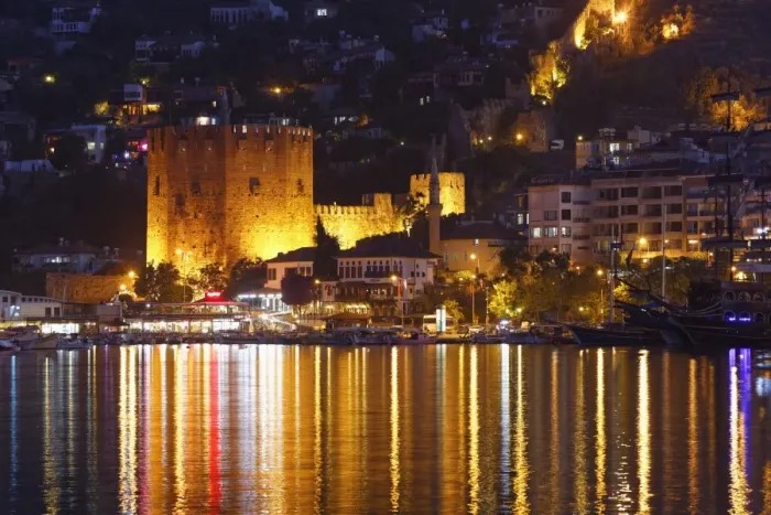 Framed Print : Kizil Kule, Red Tower, with the harbour, Alanya, Turkish Riviera, Province of Antalya, Mediterranean Region, Turkey Framed Print : Kizil Kule, Red Tower, with the harbour, Alanya, Turkish Riviera, Province of Antalya, Mediterranean Region, Turkey