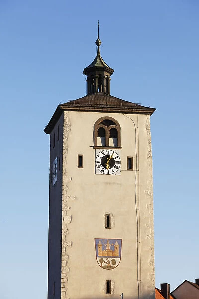 Klettnersturm tower, Tirschenreuth, Upper Palatinate, Bavaria, Germany, Europe, PublicGround