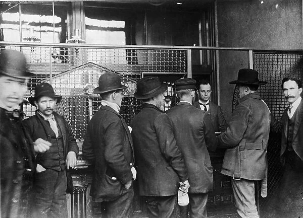 Klondike Gold Prospectors At Opening Of US Assay Office In Seattle