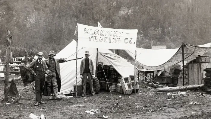 Framed Print : Klondike Trading Company Store Framed Print : Klondike Trading Company Store