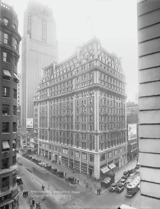 Framed Print : Knickerbocker Hotel on Broadway in New York City Framed Print : Knickerbocker Hotel on Broadway in New York City