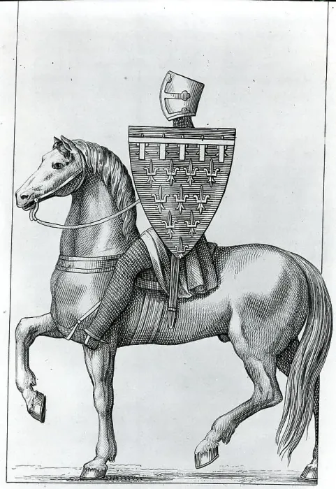 Framed Print : Knight On Horseback In The 12Th Century Framed Print : Knight On Horseback In The 12Th Century