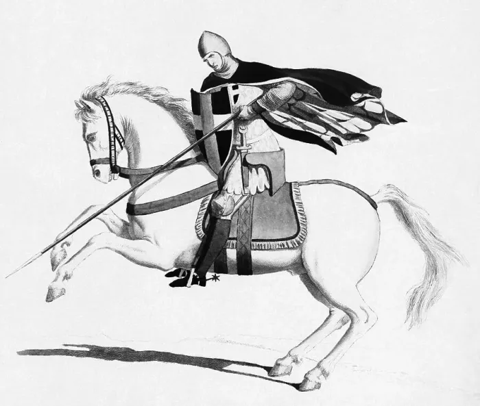 Framed Print : Knight On Horseback Framed Print : Knight On Horseback