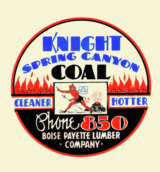 Framed Print : Knight Spring Canyon Coal Framed Print : Knight Spring Canyon Coal