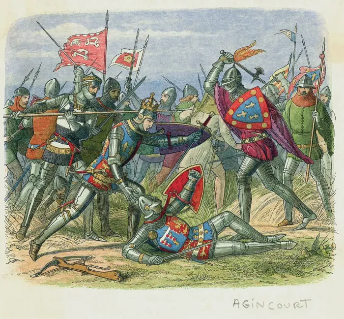 Framed Print : Knights in Armor Battling Framed Print : Knights in Armor Battling