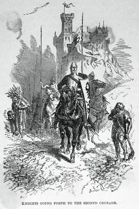 Framed Print : Knights During Second Crusade Framed Print : Knights During Second Crusade