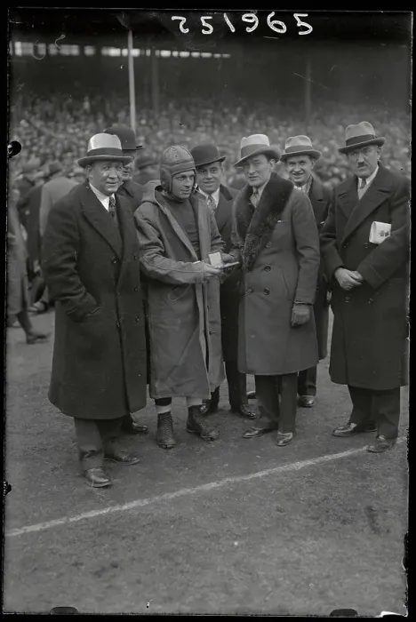 Framed Print : Knute Rockne with Mayor of New York Framed Print : Knute Rockne with Mayor of New York