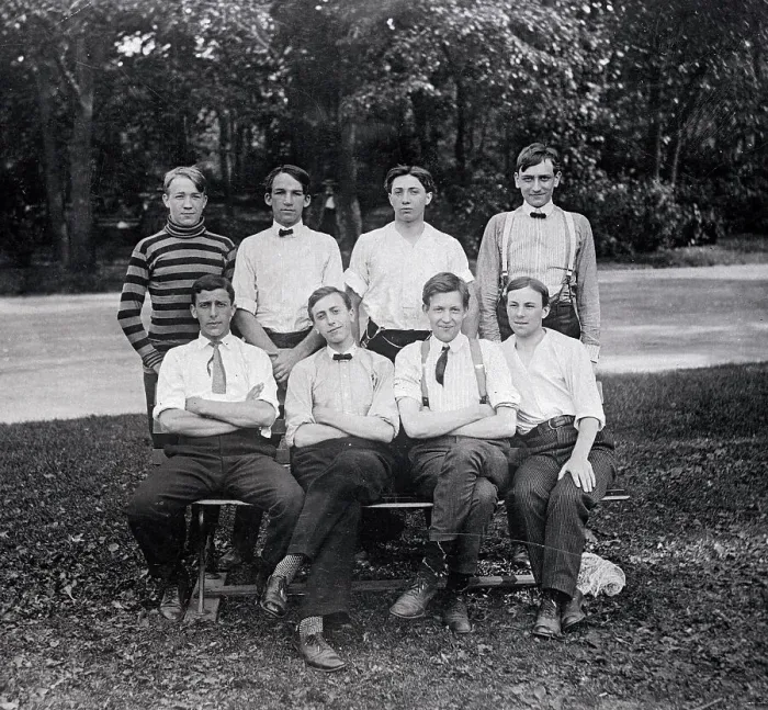 Framed Print : Knute Rockne with Tennis Group Framed Print : Knute Rockne with Tennis Group