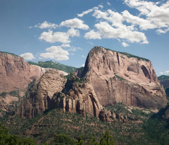 Framed Print : Kolob Canyon Rock Formations Framed Print : Kolob Canyon Rock Formations