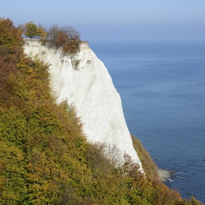 Framed Print : Konigsstuhl, Kings Chair, chalk cliffs in autumn, Jasmund National Park, Rugen, Mecklenburg-Western Pomerania, Germany Framed Print : Konigsstuhl, Kings Chair, chalk cliffs in autumn, Jasmund National Park, Rugen, Mecklenburg-Western Pomerania, Germany