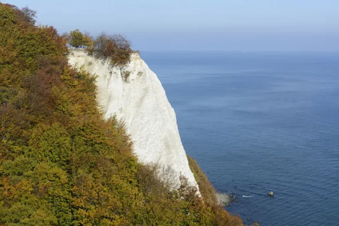 Framed Print : Konigsstuhl, Kings Chair, chalk cliffs in autumn, Jasmund National Park, Rugen, Mecklenburg-Western Pomerania, Germany Framed Print : Konigsstuhl, Kings Chair, chalk cliffs in autumn, Jasmund National Park, Rugen, Mecklenburg-Western Pomerania, Germany