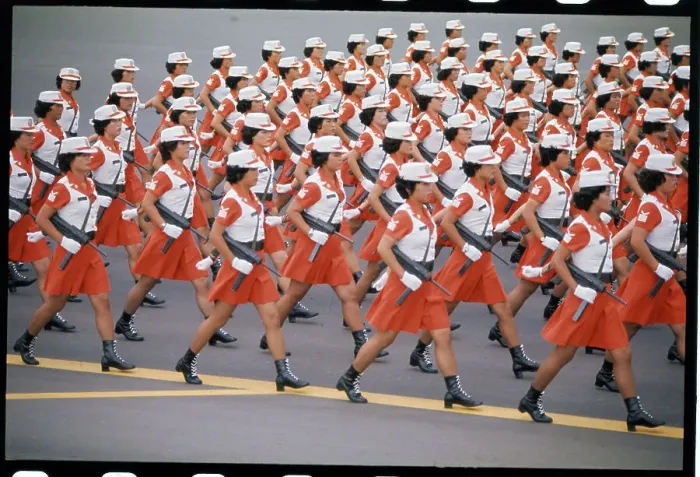 Framed Print : Korean Armed Forces Parade