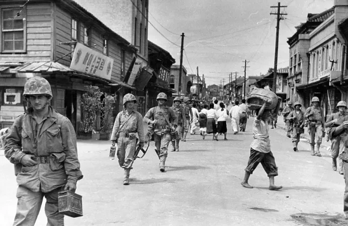 Framed Print : Korean Front Line Framed Print : Korean Front Line