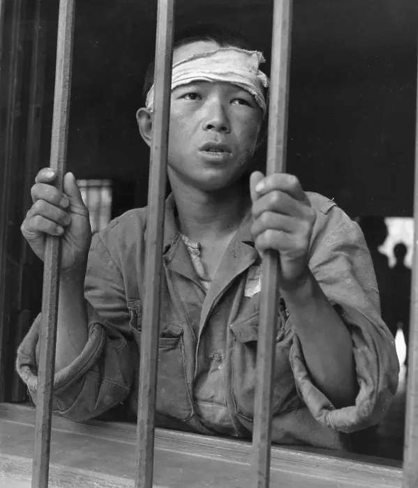 Framed Print : Korean Prisoner Framed Print : Korean Prisoner