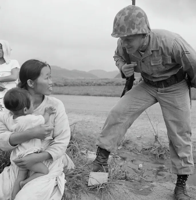 Framed Print : Korean War, 1953 Framed Print : Korean War, 1953