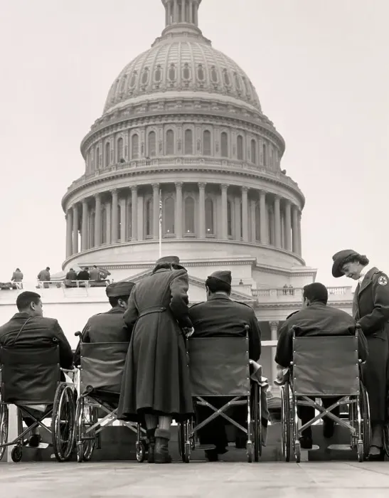 Framed Print : Korean War Veterans At Eisenhower Inauguration Framed Print : Korean War Veterans At Eisenhower Inauguration