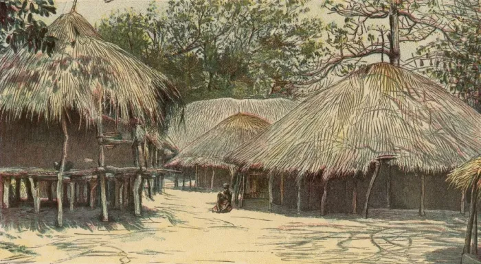 Framed Print : Kota-Kota. circa 1900: A village in Kota-Kota, Nyasaland, now the republic of Malawi Framed Print : Kota-Kota. circa 1900: A village in Kota-Kota, Nyasaland, now the republic of Malawi