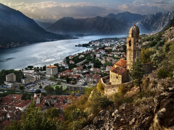 Framed Print : Kotor Fjord Framed Print : Kotor Fjord