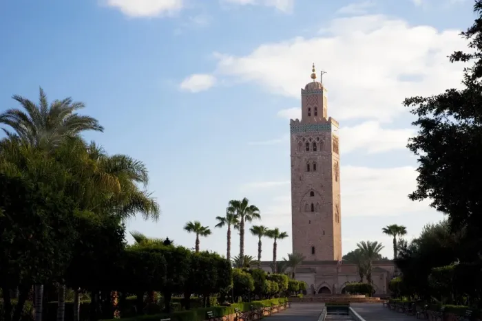 Framed Print : Koutoubia Mosque, Marrakesh, Morocco