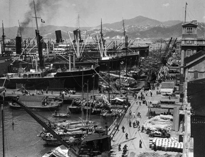 Framed Print : Kowloon docks Framed Print : Kowloon docks