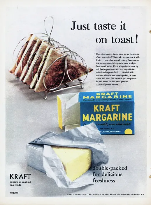 Framed Print : Kraft Margarine Framed Print : Kraft Margarine