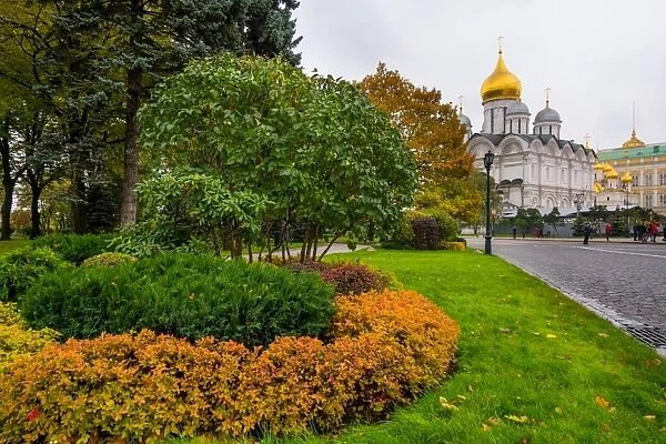 Kremlin Palace on autumn, Moscow