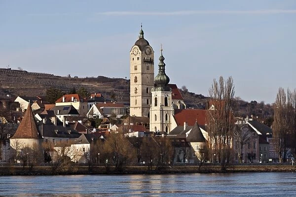 Krems-Stein on Danube river, historic center, Krems-Stein, Waldviertel, Lower Austria, Austria