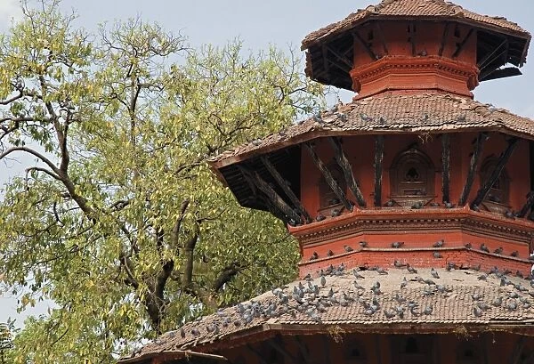 The Krishna temple in Kathmandu, Nepal