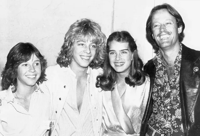 Framed Print : Kristy McNichol, Leif Garrett, Brooke Shields and Peter Fonda Framed Print : Kristy McNichol, Leif Garrett, Brooke Shields and Peter Fonda