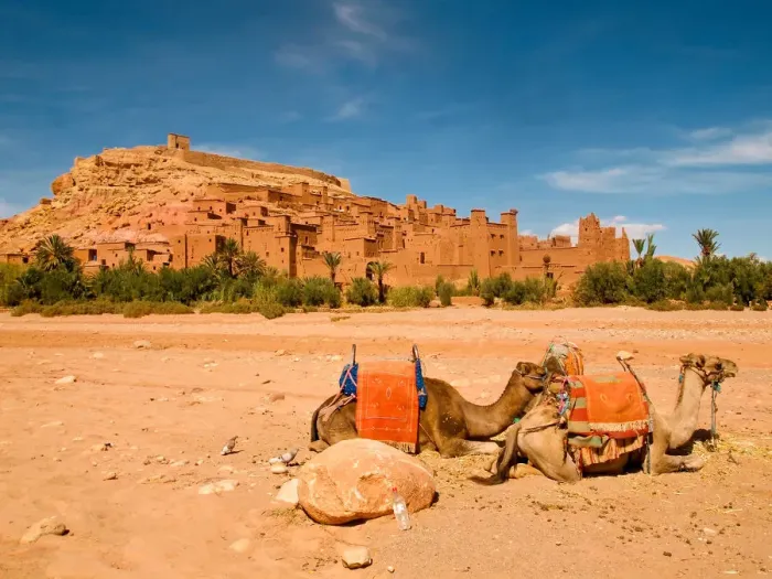 Framed Print : Ksar de Ait Ben Hadu