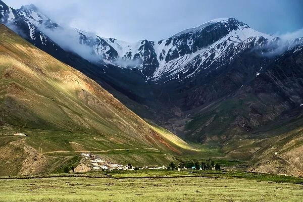Kumik Village in Zanskar valley