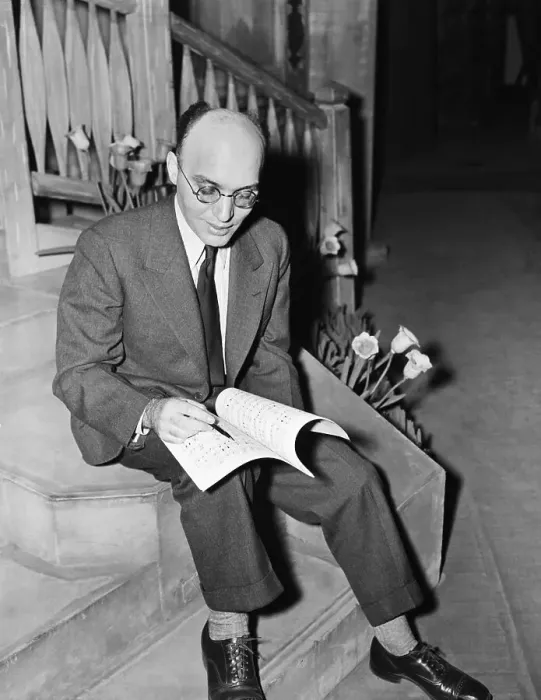 Framed Print : Kurt Weill on Stage Reading Score Framed Print : Kurt Weill on Stage Reading Score